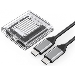 Rack Orico TC20-M2-10G pentru SSD M.2 NVMe 2230, Transparent