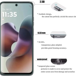 Set 2 Folii de Protecție din Sticlă Securizată pentru Motorola Moto G56 / G57 5G, Compatibil cu Huse, Anti-Șoc și Anti-Zgârieturi - Img 5