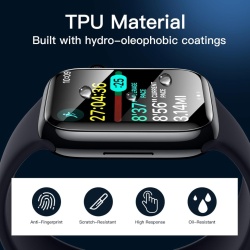 Set 3 Folii de Protecție Flexibile JETech din TPU pentru Apple Watch Series 11 / Series 10 (42 mm), Acoperire Completă Curbată, Tehnologie Auto-Vindecare, Claritate HD și Sensibilitate Ridicată la Atingere - Img 5