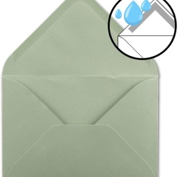 Set 50 Bucăți Plicuri DIN C5 Gustav Neuser FarbenFroh (Culoare Eucalyptus, 220 x 154 mm, 110 g/m²), Închidere Gumată, Fără Geam, pentru Invitații și Felicitări - Img 5