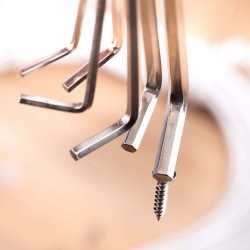 Set chei hexagonale 1,5-6 mm Deli Tools EDL3080 (argintiu) - Img 3