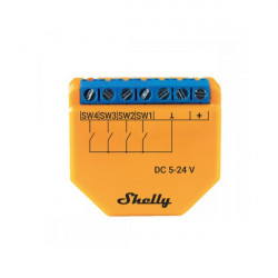 Shelly Plus i4 DC comutator fara fir de intrare/controler de scena