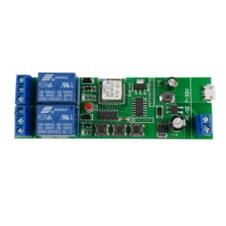 SmartWise 5V-32V 2-gang smart relay switch, with dry contact and momentary switch, eWeLink / Sonoff compatible, Wi-Fi - Img 2