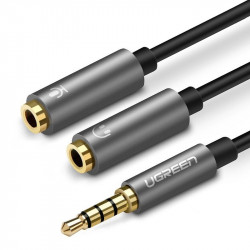 Splitter mini jack de 3,5 mm pentru casti cu microfon , Ugreen AV141
