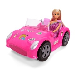 STEFFI LOVE SET PAPUSA STEFFI CU MASINA DE PLAJA 29CM - Img 2