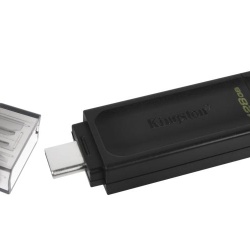 Stick memorie Kingston DataTraveler 70 128GB, USB 3.2 tip C, Black - Img 6