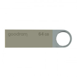 Stick USB Goodram pendrive 64 GB USB 2.0 20 MB/s (rd) - 5 MB/s (wr) flash drive silver (UUN2-0640S0R11)