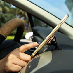 Suport auto magnetic pentru cockpit Baseus 360º (Overseas Edition) - argintiu - Img 3