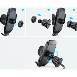 Suport auto pentru telefon , Joyroom black (JR-ZS259) - Img 4