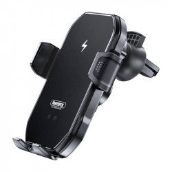 Suport auto Remax. RM-C61 cu incarcator inductiv de 15 W (negru)