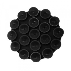 Suport cu Ventuze Techsuit SB-CUP, Negru