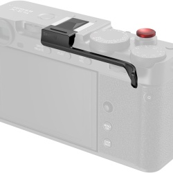 Suport / Priză pentru Degetul Mare SMALLRIG cu Capac pentru Pat Cald și Buton Declanșator pentru FUJIFILM X-E5 (Negru) - 5452