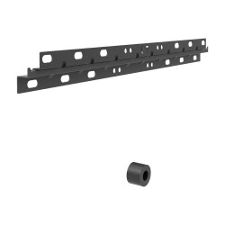 Suport TV de perete Barkan E304, fix, 13"-58", Negru