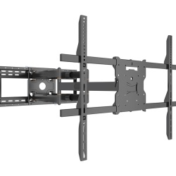 Suport TV de perete cu brat lung Multibrackets MB-5605, 65"-110", max.125kg, negru - Img 2