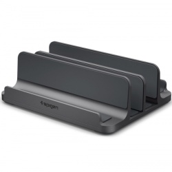 Suport Vertical Spigen LD208S4 pentru Laptop cu grosime 14mm - 27mm, Gri