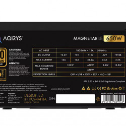 Sursa Aqirys Magnetar LE 650W 80 Gold+ - Img 8