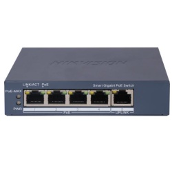 SWITCH MANAGED, 4 GIGABIT POE