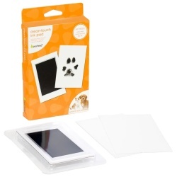 Tampon cu Cerneală Clean-Touch pentru Amprente Lăbuțe de Animale (Câini și Pisici), Set pentru Pătuțe de 5.7 x 8.9 cm, 100% Fără Murdărie, Include 2 Carduri - Img 2