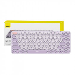 Tastatura fara fir tri-mode Baseus K01A (violet)