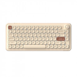 Tastatura mecanica Dareu Z82 Bluetooth + 2.4G (maro)