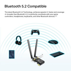 TP-LINK TX20E AX1800 BT5.2 WI-FI 6 ADAPT - Img 5