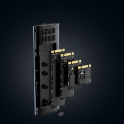 Unitate SSD externa Ugreen M.2 USB 3.2 Gen 2 (SuperSpeed USB 10 Gbps) + cablu USB Type C 0,5m gri(CM400 10902) - Img 2