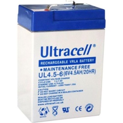 UPS- acumulatori Ultracell BATTERY 6V 4.5AH/UL4.5-6 ULTRACELL,"UL4.5-6" (timbru verde 0.5 lei)