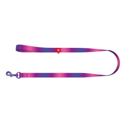 WAUDOG lesa de caine din nailon degradat, latime 15 mm, lungime 122 cm, violet - Img 2