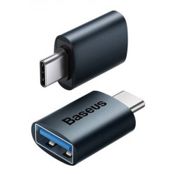 Adaptor Baseus Ingenuity USB-C la USB-A OTG (albastru) - Img 4