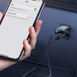 Adaptor jack Ugreen USB Wireless Bluetooth 5.0 AUX black (70601 CM309) - Img 3