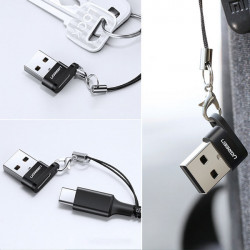 Adaptor USB C (femeie) - USB (mascul) Ugreen US280 - negru - Img 4