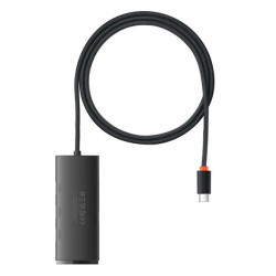 Adaptor USB tip C Baseus Lite Series HUB - 4x USB 3.0 1m negru (WKQX030401) - Img 7