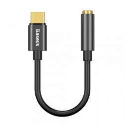 Adaptor USB Type C la Jack 3.5mm , Baseus , negru (CATL54-01)