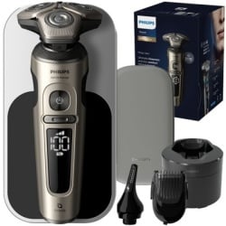 Aparat de ras electric Philips S9976 Seria 9000 pentru bărbați, bază cu 4 cartușe - Img 1