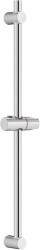 Bară de Duș Reglabilă Auralum 70 cm din Inox Cromat, Suport Pară de Duș Reglabil pe Înălțime și Rotativ 360°, Sistem de Prindere Variabil pe Găurile Existente, Finisaj Lucios Anti-Coroziune