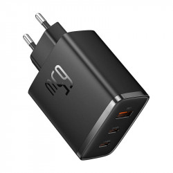 Baseus OS-Cube Pro 2xUSB-C + incarcator de perete USB, 65W (negru) - Img 3