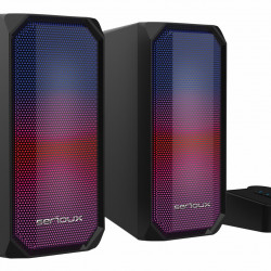 Boxe gaming 2.0 Serioux Kyro X522, Iluminare RGB, Bluetooth - Img 2