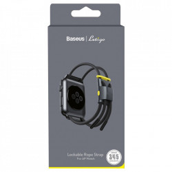 Bratara Baseus Apple Watch 42mm / 44mm - negru - Img 5