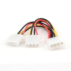 CABLU alimentare GEMBIRD, adaptor Molex la 2 x Molex, "CC-PSU-1" (timbru verde 0.08 lei)
