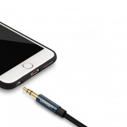 Cablu audio UGREEN AV122 Mini 3.5mm AUX 5m (blue) - Img 4