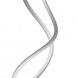 Cablu Baseus High Density Braided Cable Type-C laLightning, PD, 20W, 1m (White) - Img 3