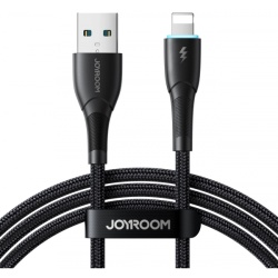 Cablu Date si Incarcare USB-A - Lightning Joyroom SA32-AL3, 18W, 1m, Negru