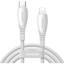 Cablu Date si Incarcare USB-C - Lightning Joyroom S-A59 Vibrant, 30W, 1.2m, Alb