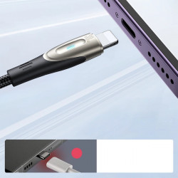 Cablu Joyroom Star-Light Series SA27-CL3 USB-C / Lightning 30W 1.2m - negru - Img 3