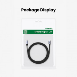 Cablu PD Ugreen US535 USB-C / USB-C 240W 5A 1m - gri - Img 5