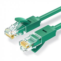 Cablu retea Ugreen Ethernet patchcord RJ45 Cat 6 UTP 1000Mbps 1 m verde (NW102 80835)