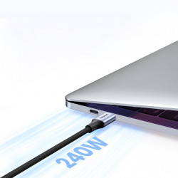 Cablu Ugreen Cablu USB Tip C - USB Tip C Power Delivery 240W 5A 2m gri (90440 US535) - Img 5