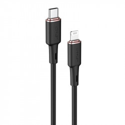 Cablu USB-C pentru Lightining Acefast C2-01, 30 W, MFi, 1,2 m (negru) - Img 3