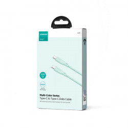 Cablu USB-C / USB-C 60W Transfer rapid 1m - Verde - Img 5