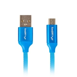 Cablu USB Micro(M) USB-A 2.0 1,8 m albs